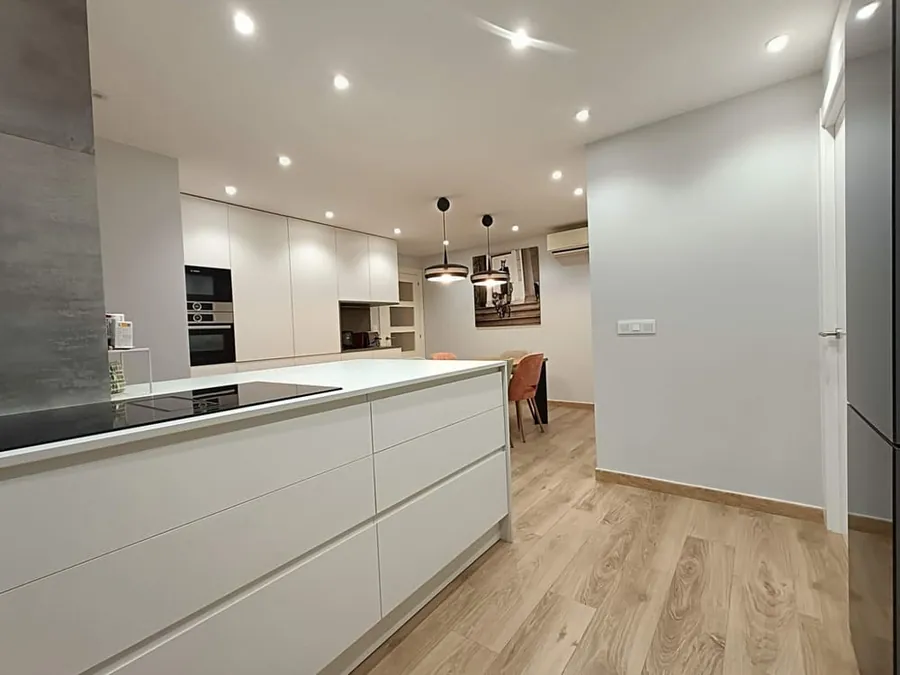 Cocina abierta al salón