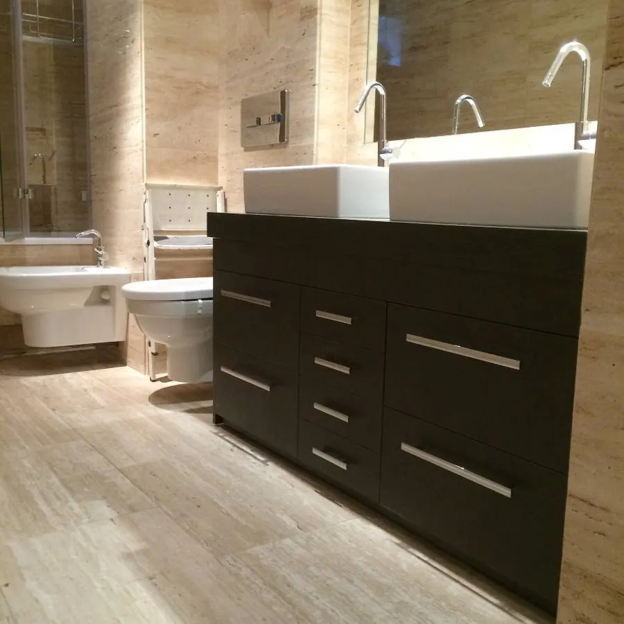 Mueble de baño de doble seno